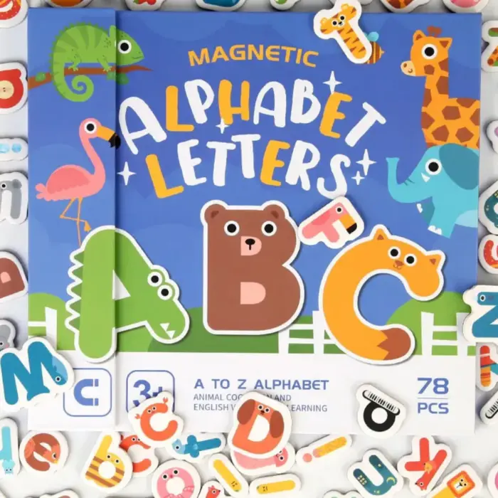LIVRE MAGNÉTIQUE ALPHABET ÉDUCATIF